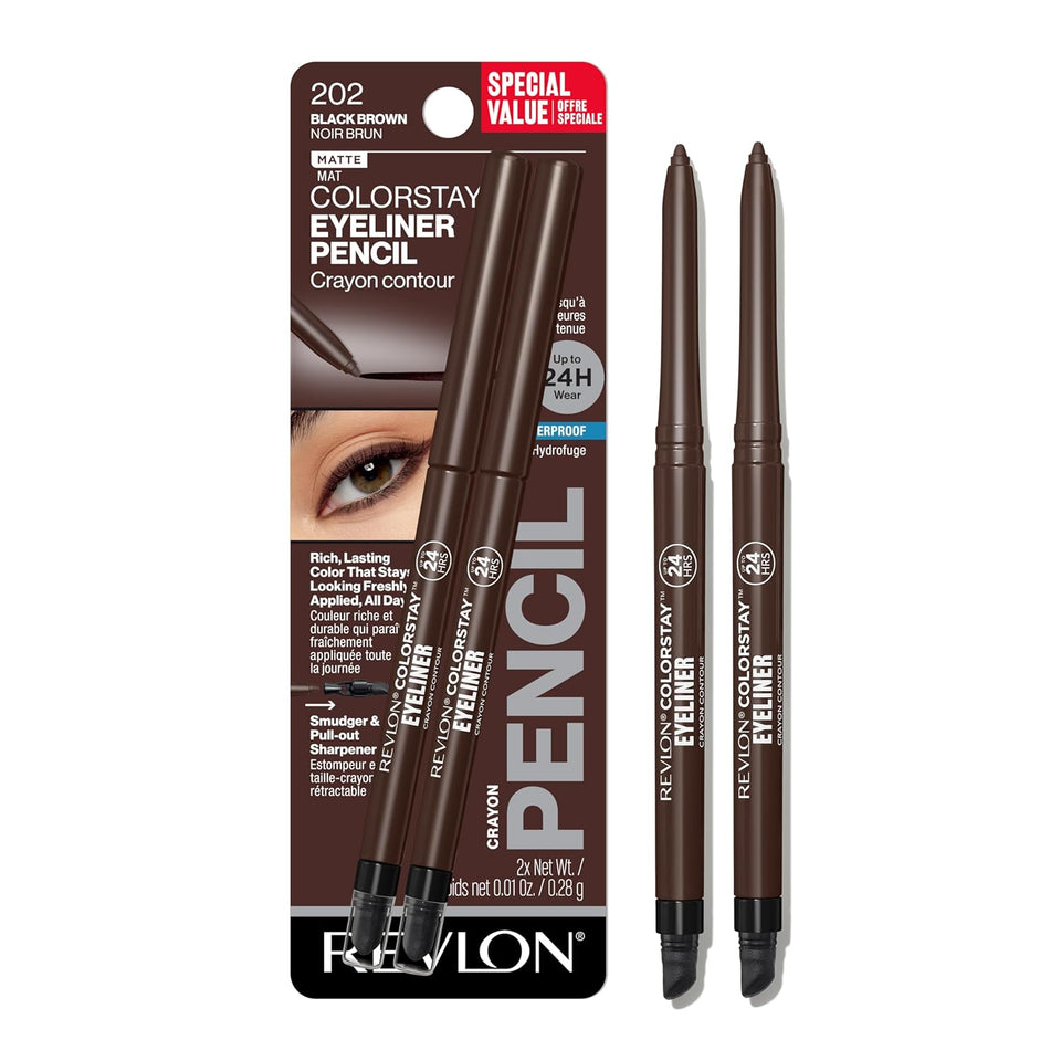 Revlon ColorStay Smudge Proof Eyeliner for Precise Eye Definition and Waterproof Performance