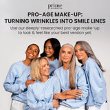 PrimeLash Volumizing Mascara for Mature Women with Long Lasting Wear and Hypoallergenic Formula