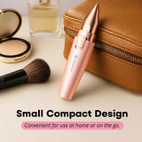 VG VOGCREST Facial Hair Remover and Eyebrow Shaver with Rechargeable LED Precision Trimmer