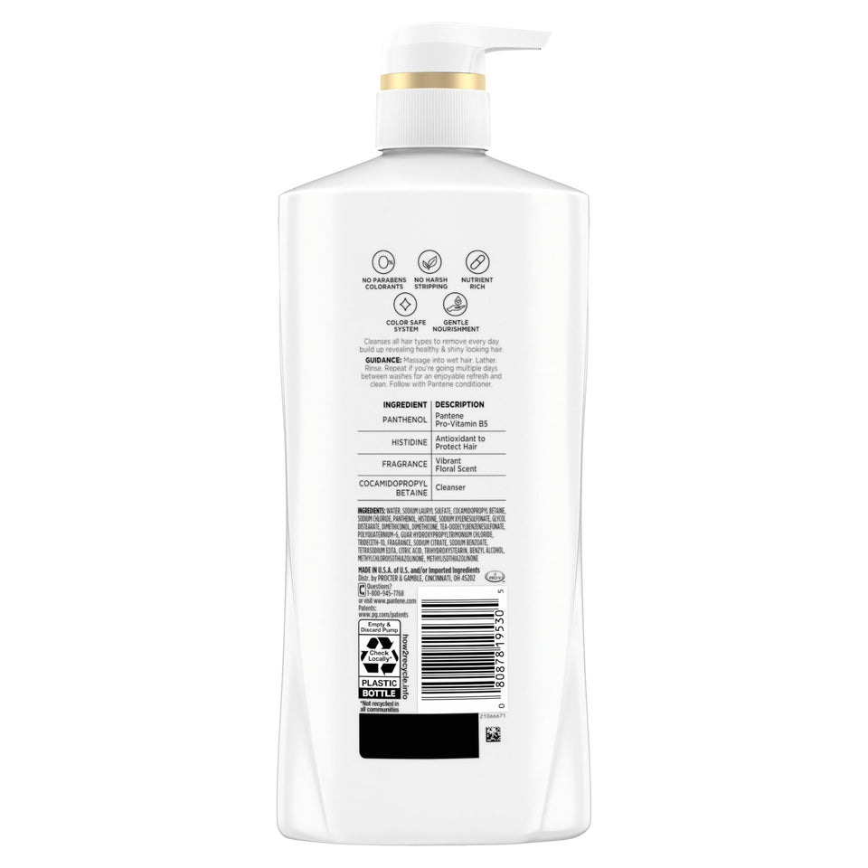 Pantene Daily Moisture Renewal Hair Care Set for Soft Smooth and Healthy Looking Hair All Types