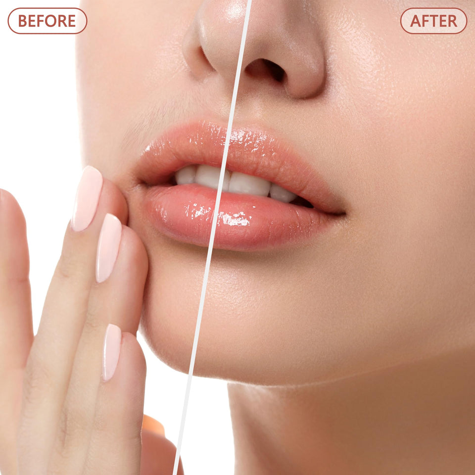 Women Facial Hair Remover Electric Face Shaver for Smooth Peach Fuzz and Lip Hair Removal Rose Gold