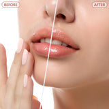 Women Facial Hair Remover Electric Face Shaver for Smooth Peach Fuzz and Lip Hair Removal Rose Gold