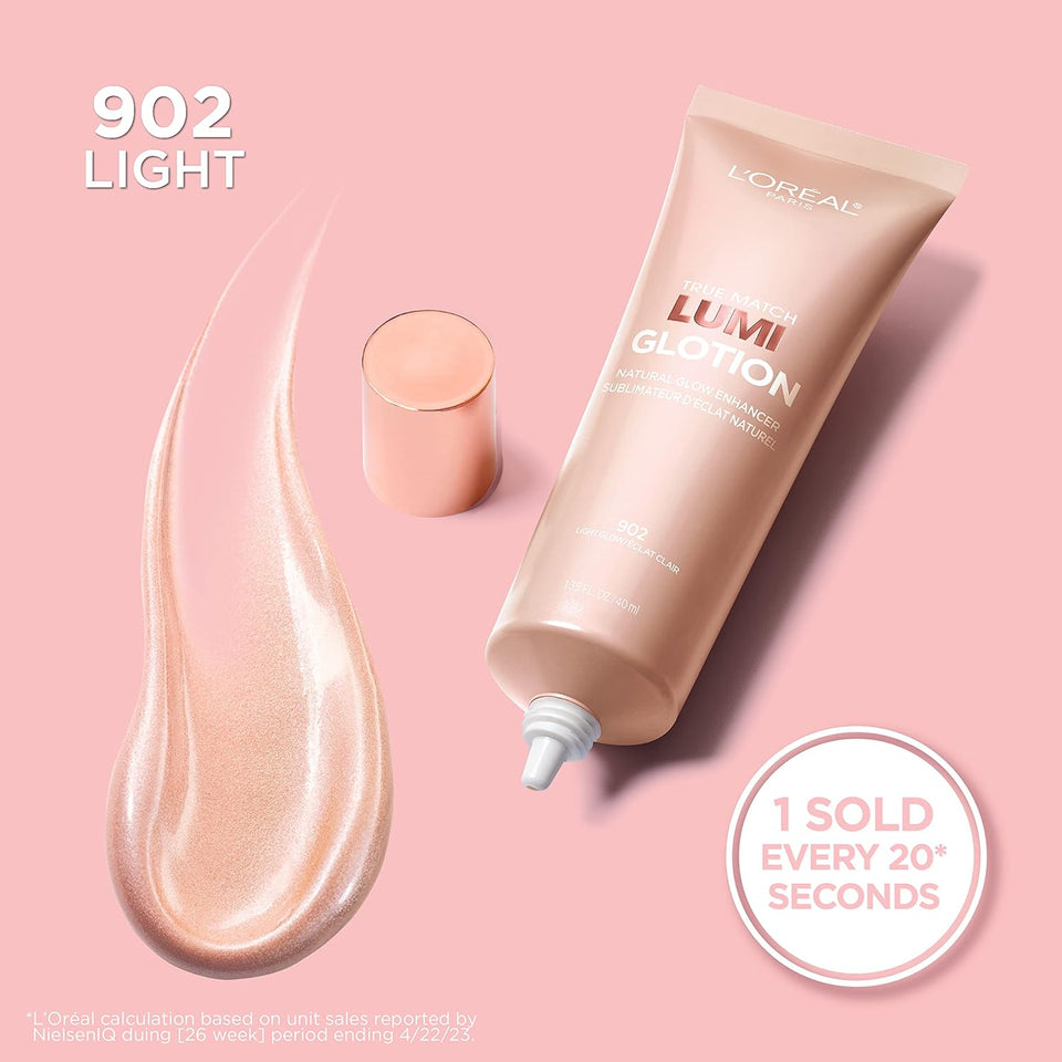 L'Oréal Paris Lumi Glotion Illuminator for Radiant Sun Kissed Skin and Everyday Makeup Glow
