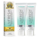 LIVFRESH Toothpaste Gel Clinically Proven for Better Plaque Removal and Improved Gum Health