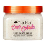 Tree Hut Vanilla Body Scrub with Shea Butter & Essential Oils Hydrating Sugar Exfoliator 18 Oz