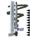 Wonderskin 1440 Longwear Eyeliner Pencil Deep Black Waterproof Formula for Lasting Eye Makeup