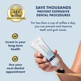 LIVFRESH Toothpaste Gel Clinically Proven for Better Plaque Removal and Improved Gum Health