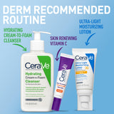 CeraVe Ultra Light Moisturizing Lotion SPF 30 with Hyaluronic Acid & Ceramides Matte Finish 1.7 Oz