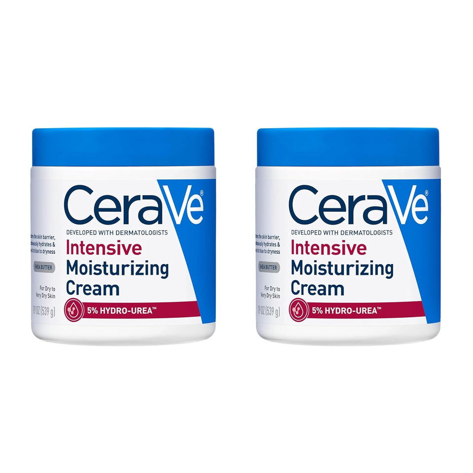 CeraVe Intensive Moisturizing Cream for Extremely Dry Skin with Shea Butter 72H Hydration 19 Oz