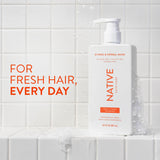 Native Coconut and Vanilla Shampoo and Conditioner Duo for All Hair Types with Clean Ingredients