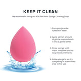 AOA Studio Makeup Sponge Set Latex Free Wonder Blenders for Liquid Cream and Powder Makeup