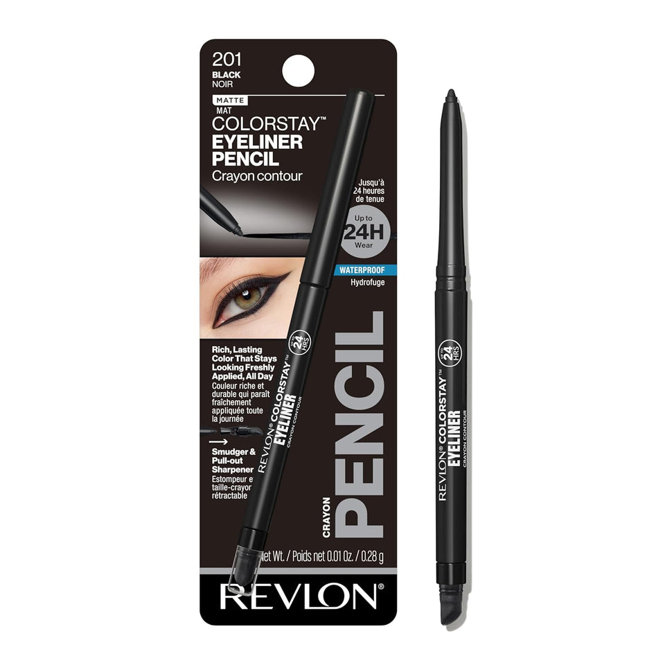 Revlon ColorStay Smudge Proof Eyeliner for Precise Eye Definition and Waterproof Performance