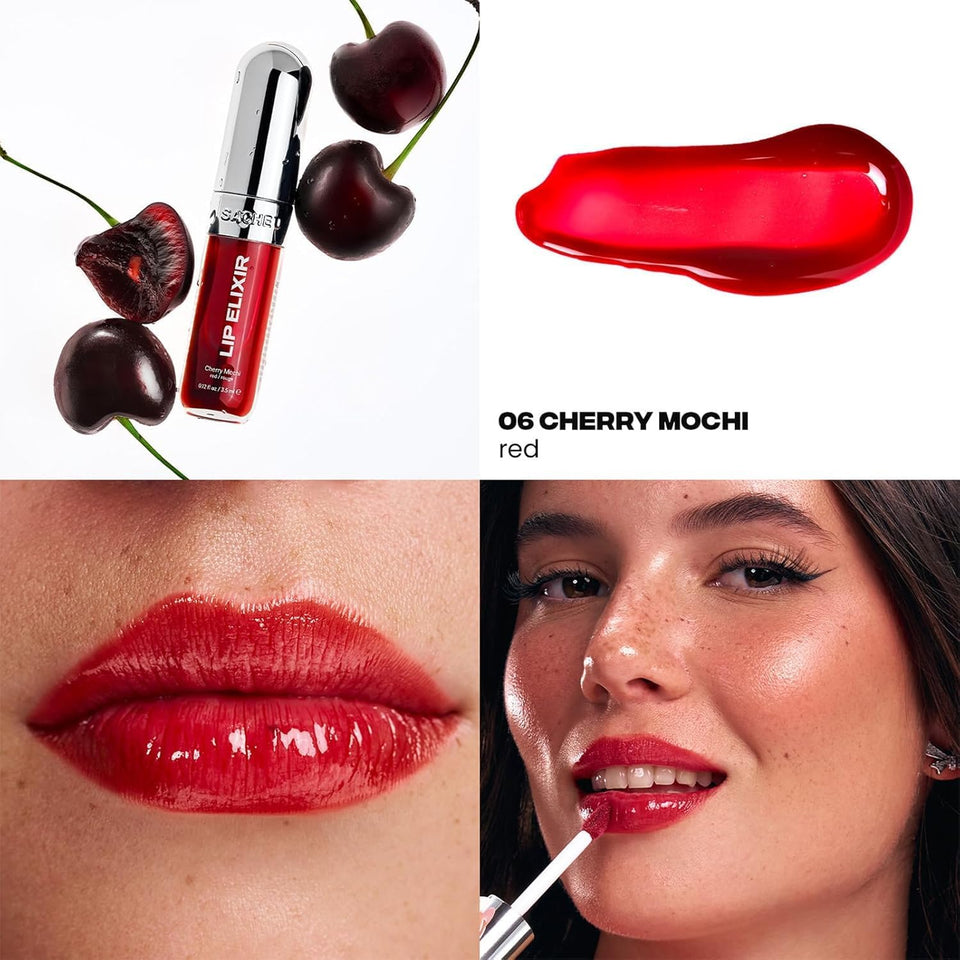 Sacheu Transfer Proof Matte Lip Tint with Vitamin E for Vibrant Long Lasting Lip Color P INKED