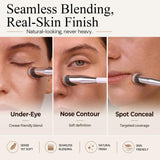 ALBEAUT Angled Concealer Brush Under Eye Precision Face Blending Foundation Brush