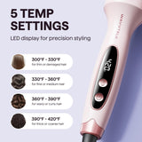 Wavytalk Thermal Brush 1.5 Inch Heated Round Brush with Ionic Ceramic for Smooth Blowout Hair Styling