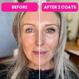 PrimeLash Volumizing Mascara for Mature Women with Long Lasting Wear and Hypoallergenic Formula