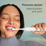 Philips Sonicare 4100 Electric Toothbrush Pressure Sensor SmartTimer Quadpacer Black HX3681