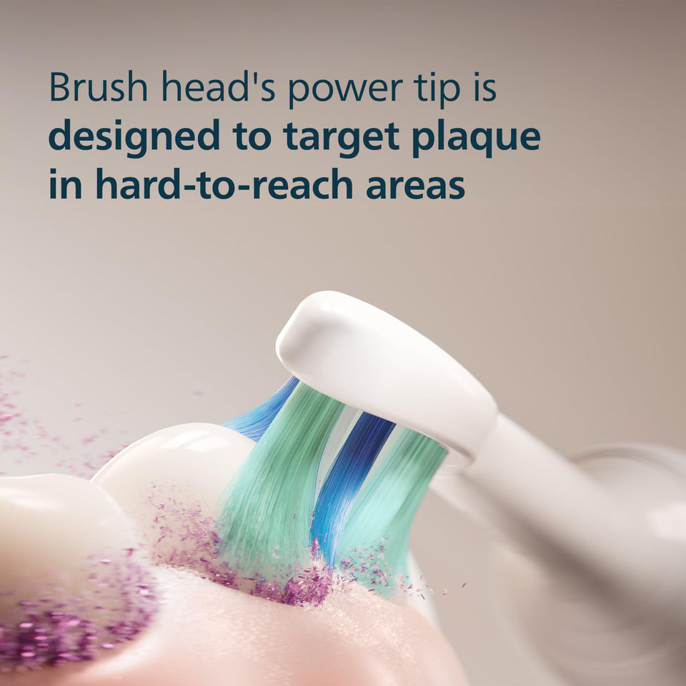 Philips Sonicare C2 Plaque Control Replacement Toothbrush Heads White 3 Pack HX9023/65