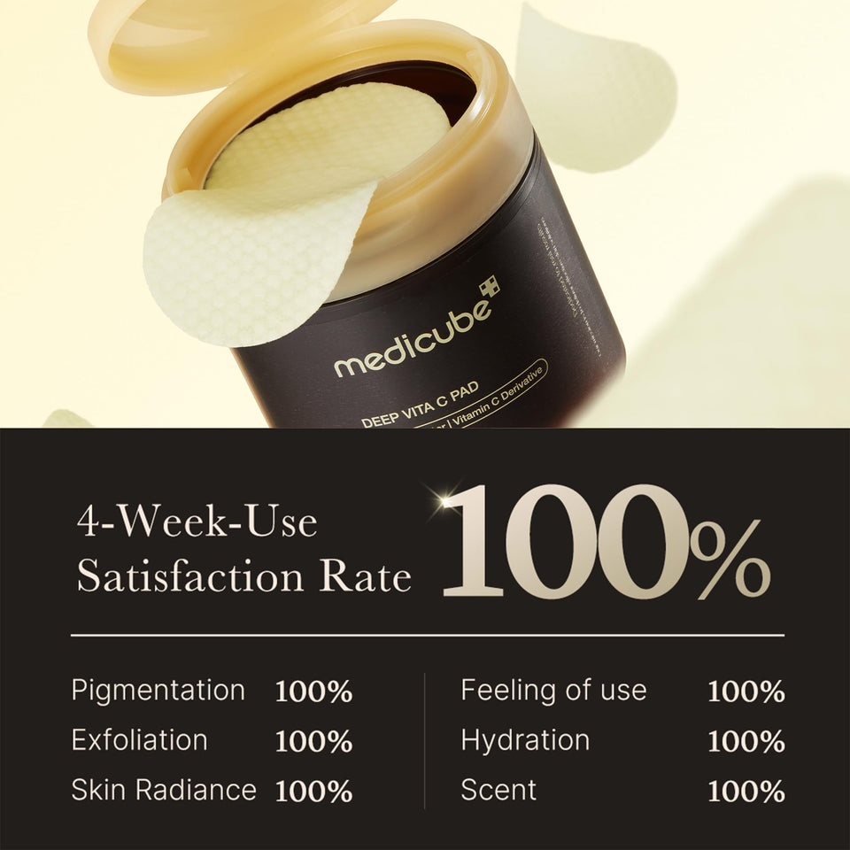 medicube Dual Textured Toner Pads with AHA BHA for Clearer Smoother and Refined Looking Skin