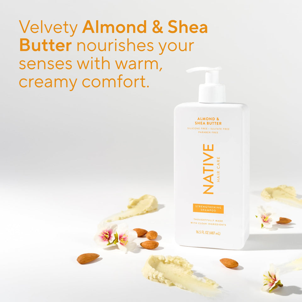 Native Coconut and Vanilla Shampoo and Conditioner Duo for All Hair Types with Clean Ingredients