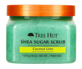 Tree Hut Vanilla Body Scrub with Shea Butter & Essential Oils Hydrating Sugar Exfoliator 18 Oz