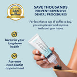 LIVFRESH Toothpaste Gel Clinically Proven for Better Plaque Removal and Improved Gum Health