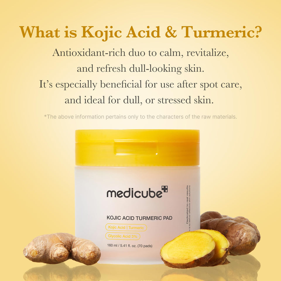 medicube Dual Textured Toner Pads with AHA BHA for Clearer Smoother and Refined Looking Skin