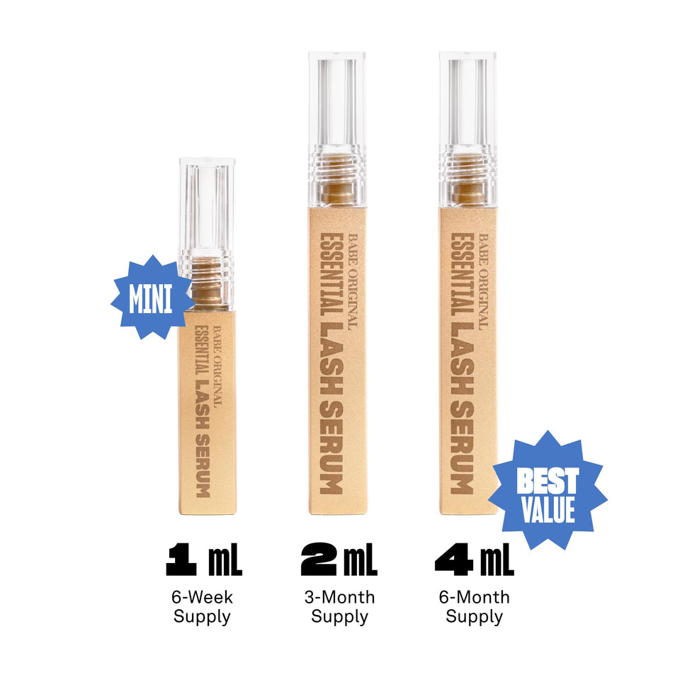 Babe Original Lash Serum for Fuller Longer Looking Eyelashes and Healthier Lash Appearance