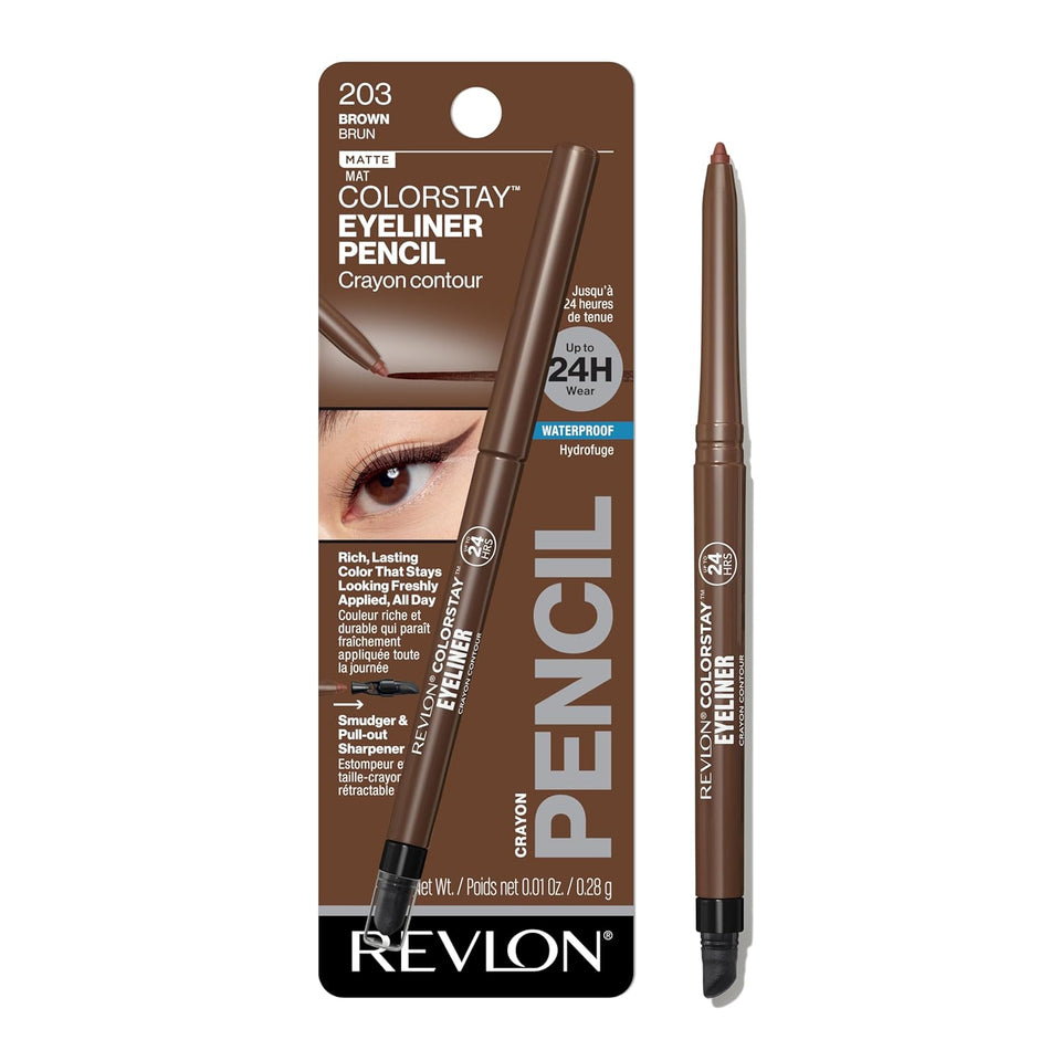 Revlon ColorStay Smudge Proof Eyeliner for Precise Eye Definition and Waterproof Performance