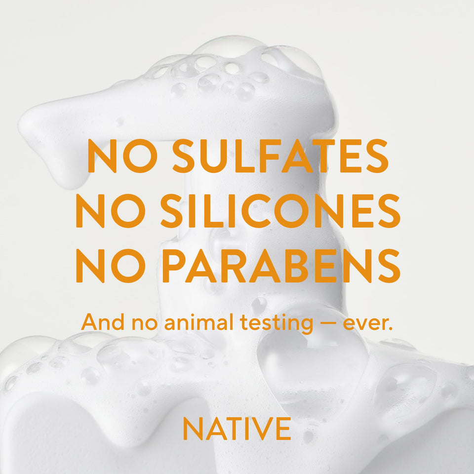 Native Coconut and Vanilla Shampoo and Conditioner Duo for All Hair Types with Clean Ingredients