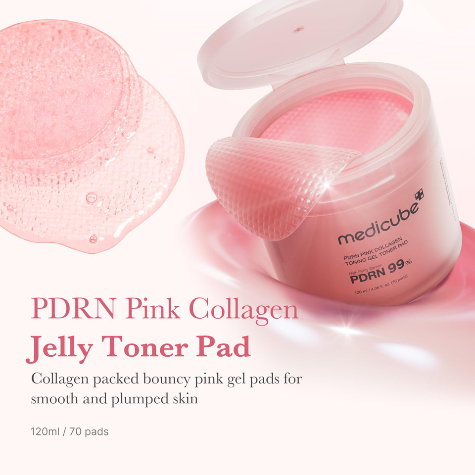 medicube Dual Textured Toner Pads with AHA BHA for Clearer Smoother and Refined Looking Skin