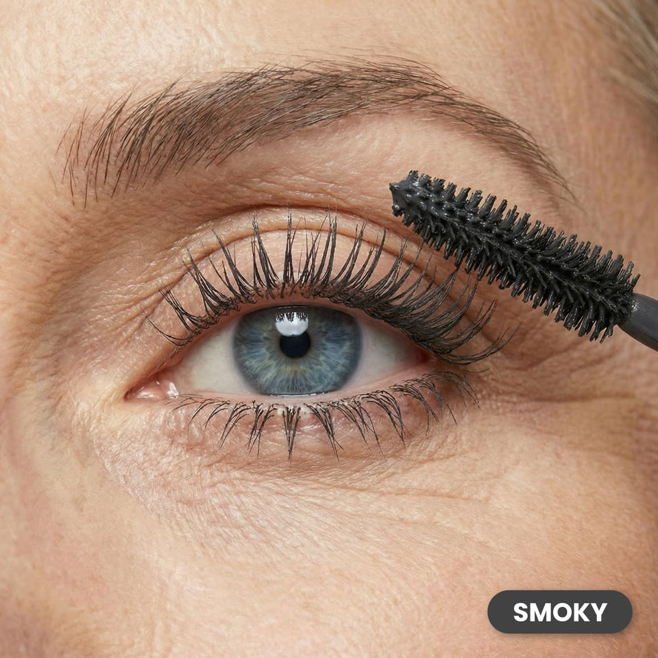 PrimeLash Volumizing Mascara for Mature Women with Long Lasting Wear and Hypoallergenic Formula