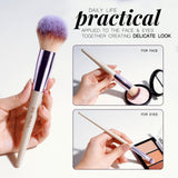 BS-MALL 18 Piece Professional Makeup Brush Set Synthetic Foundation Powder Eyeshadow with Labeled Case