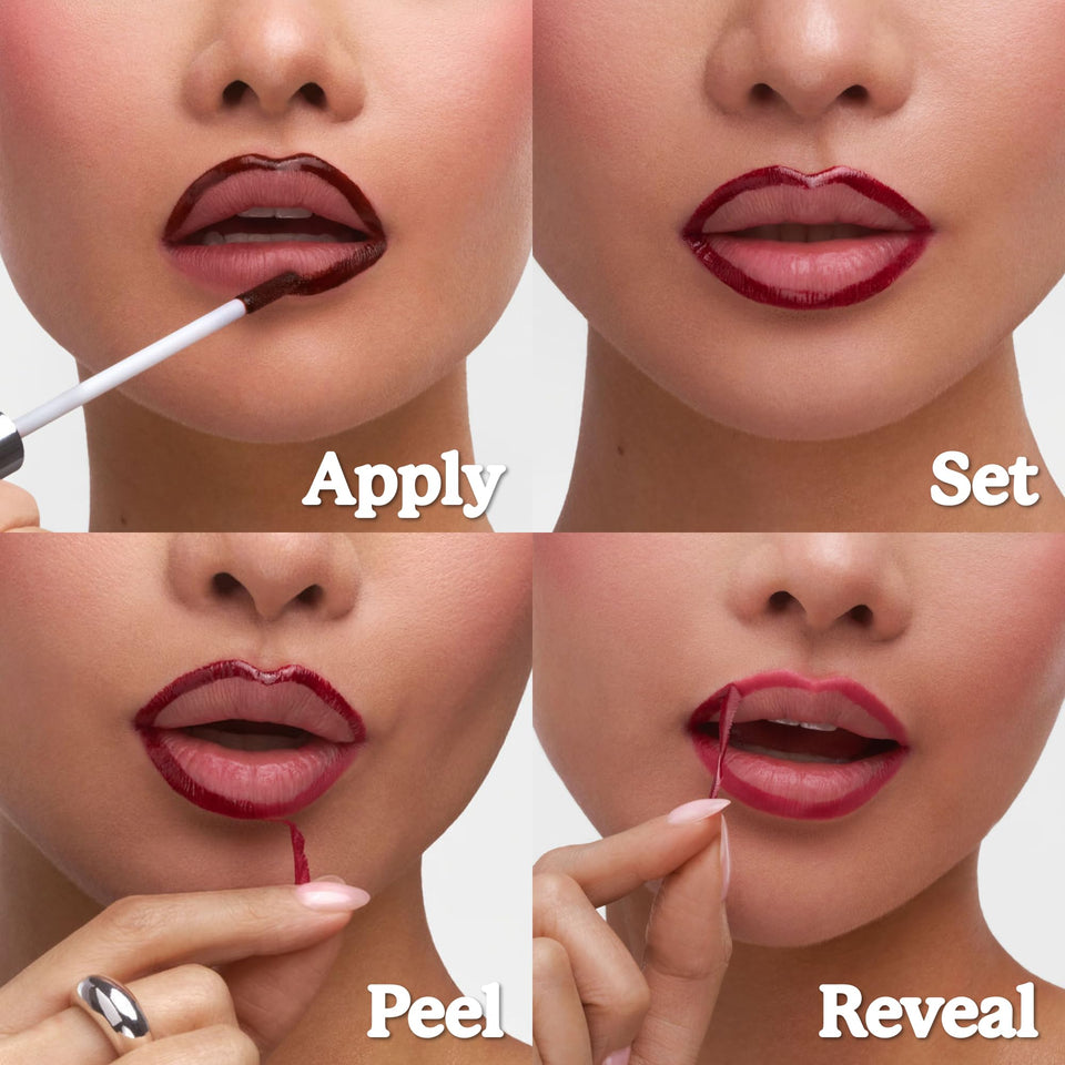 Sacheu Transfer Proof Matte Lip Tint with Vitamin E for Vibrant Long Lasting Lip Color P INKED