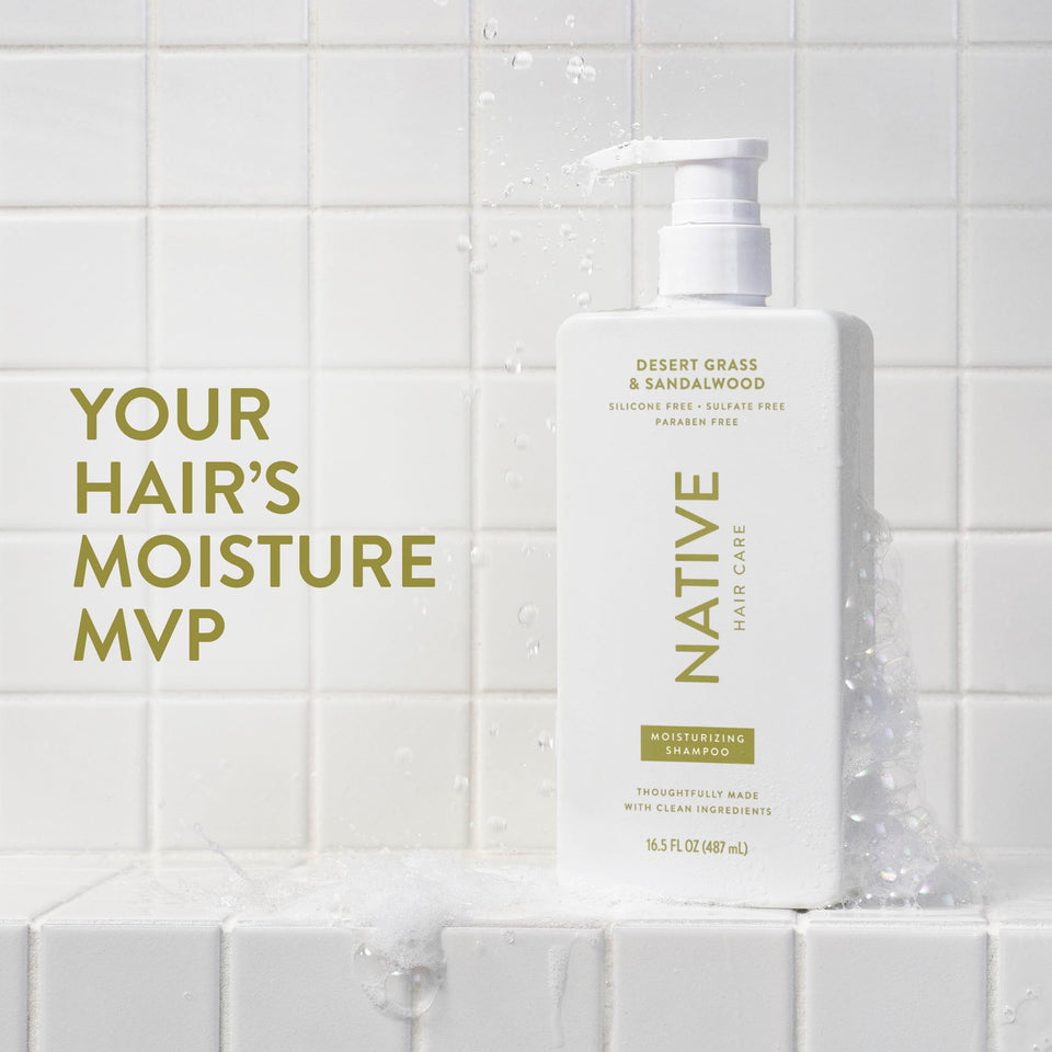 Native Coconut and Vanilla Shampoo and Conditioner Duo for All Hair Types with Clean Ingredients