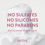 Native Coconut and Vanilla Shampoo and Conditioner Duo for All Hair Types with Clean Ingredients