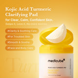 medicube Dual Textured Toner Pads with AHA BHA for Clearer Smoother and Refined Looking Skin