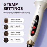 Wavytalk Thermal Brush 1.5 Inch Heated Round Brush with Ionic Ceramic for Smooth Blowout Hair Styling