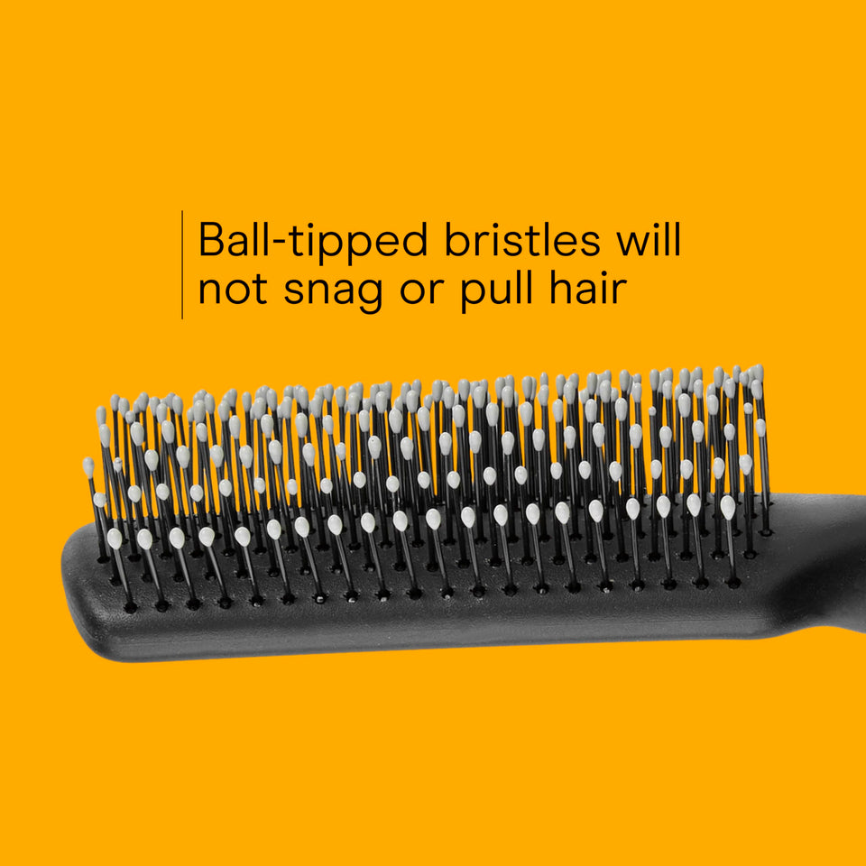 Conair Salon Results Detangling Hairbrush for All Hair Types Men Women Nylon Bristles
