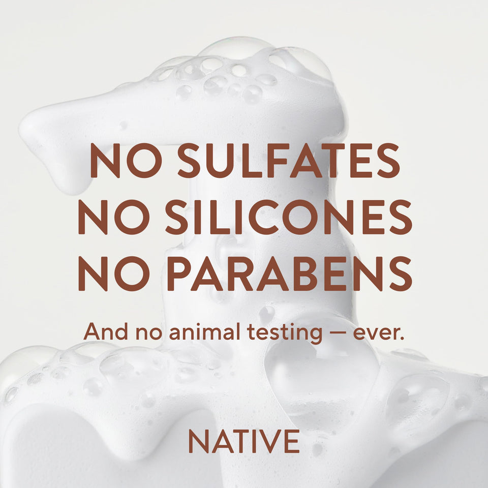 Native Coconut and Vanilla Shampoo and Conditioner Duo for All Hair Types with Clean Ingredients
