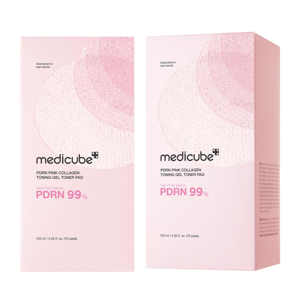 medicube Dual Textured Toner Pads with AHA BHA for Clearer Smoother and Refined Looking Skin