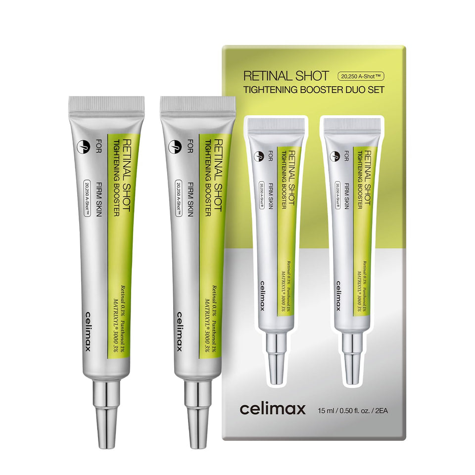 celimax Vita A Retinal Shot Tightening Booster with 0.1% Retinal for Wrinkles & Firm Skin 15ml