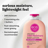 eos Shea Better Body Lotion Vanilla Cashmere Lightweight Non Greasy Moisturizer for Dry Skin Care