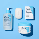 CeraVe SA Moisturizing Cream with Salicylic Acid Lactic Acid & Ceramides Exfoliating Body Cream 16 Oz
