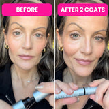 PrimeLash Volumizing Mascara for Mature Women with Long Lasting Wear and Hypoallergenic Formula