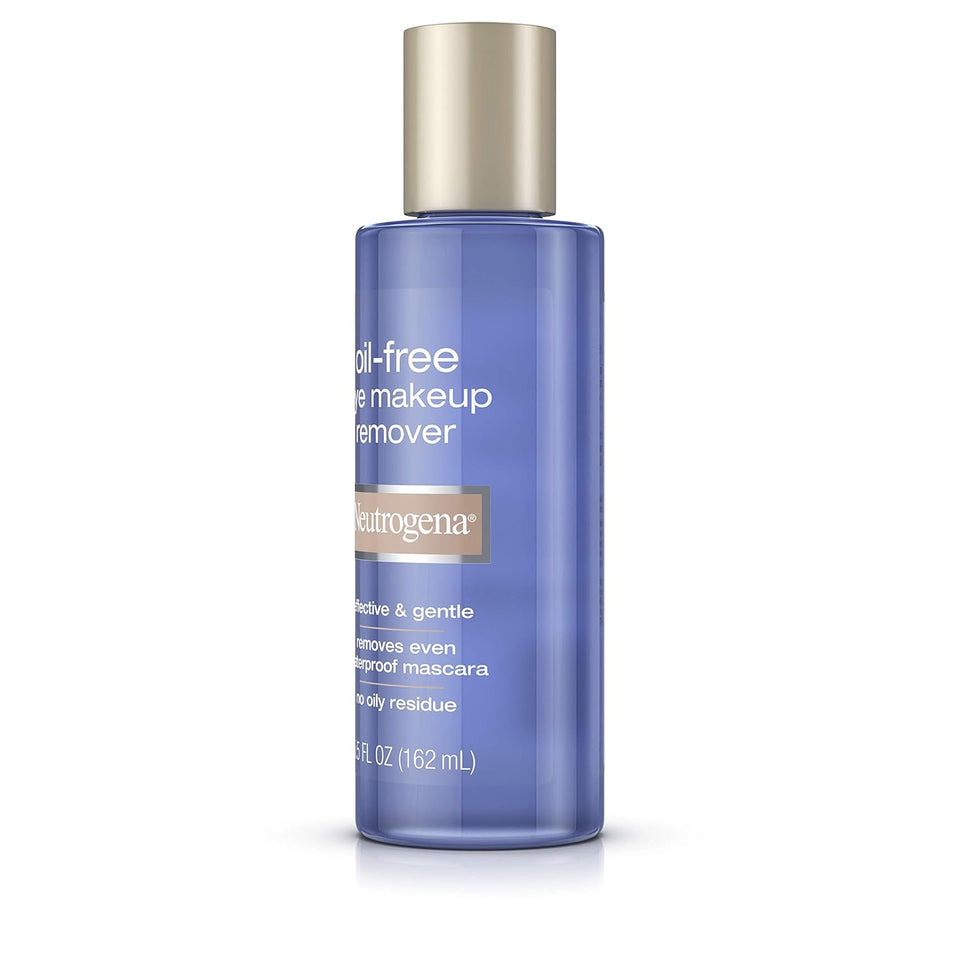Neutrogena Gentle Oil Free Eye Makeup Remover for Sensitive Eyes and Waterproof Makeup Removal