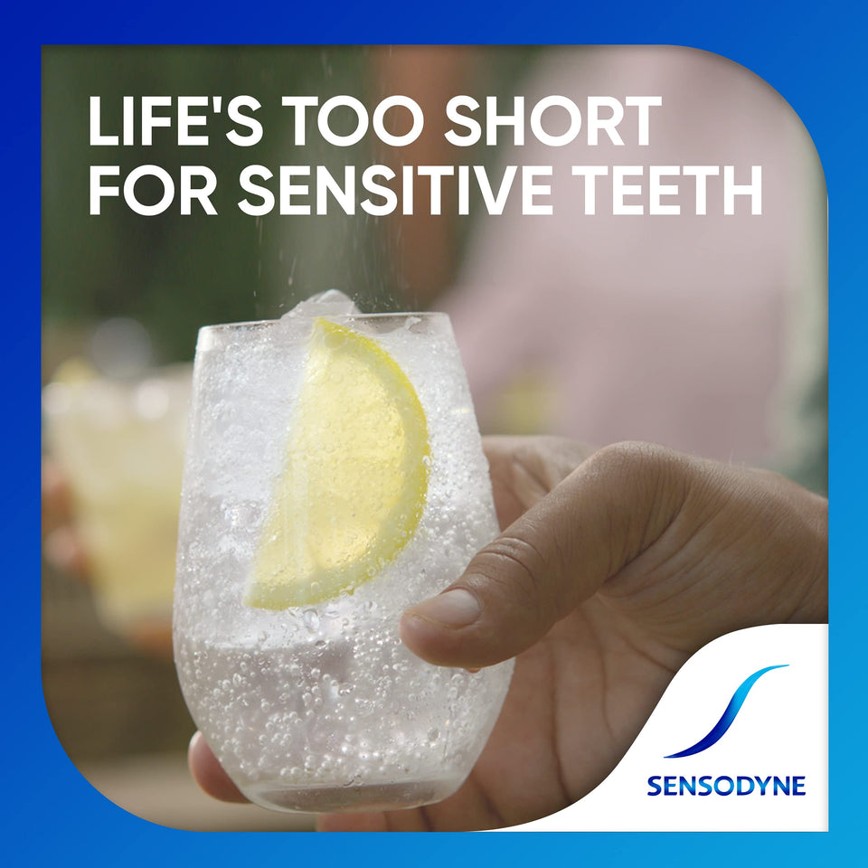 Sensodyne Repair and Protect Whitening Toothpaste for Sensitive Teeth with Cavity Protection Pack of 2