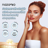 NAZANO Under Eye Patches 60 Pack with Gold Collagen and Hyaluronic Acid for Eye Area Hydration