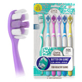 GuruNanda Butter on Gums ADA accepted ultra soft 8000 bristles sensitive gums whitening 6 pack - BuyO