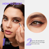 Wonderskin 1440 Longwear Eyeliner Pencil Deep Black Waterproof Formula for Lasting Eye Makeup
